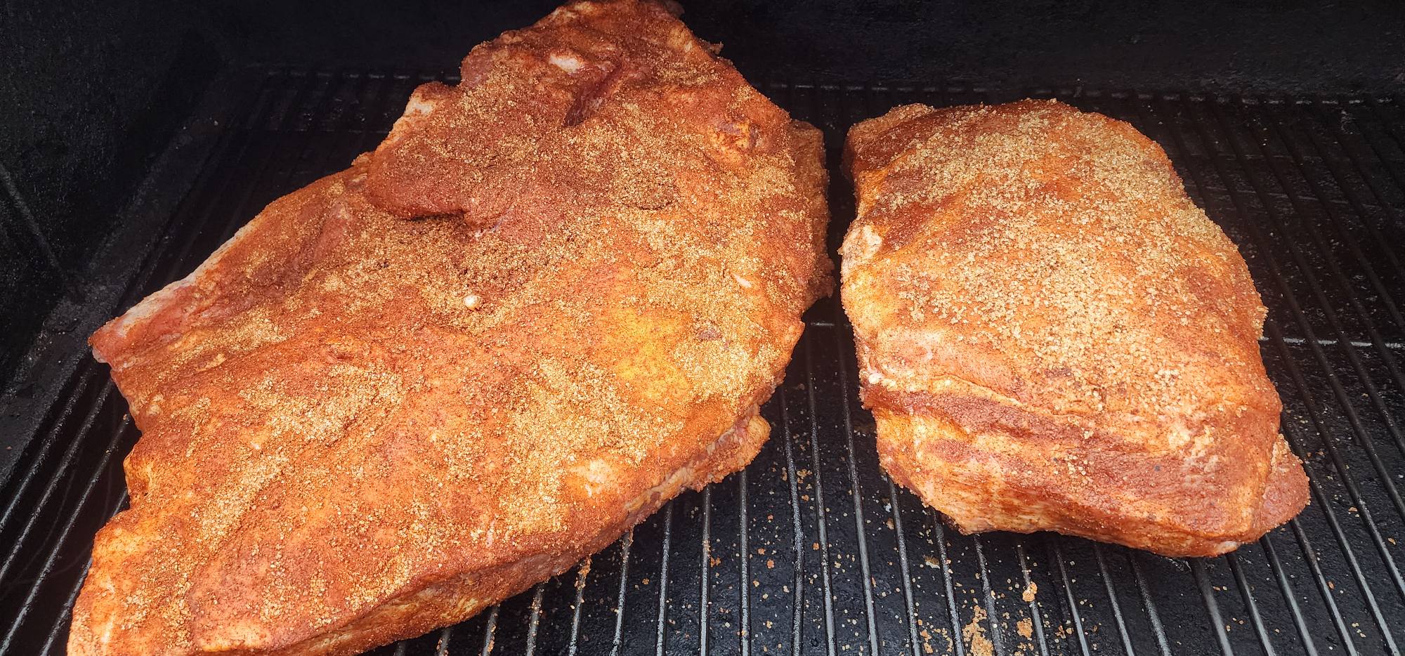 Brisket melts on the flat-top grill